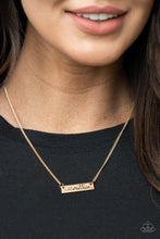 Load image into Gallery viewer, Joy Of Motherhood - Gold - Paparazzi Necklace
