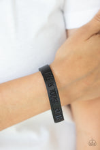 Load image into Gallery viewer, PRE-ORDER - Life is Tough - Black - Paparazzi Bracelet
