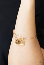 Load image into Gallery viewer, PRE-ORDER - Come What May and Love It - Gold - Paparazzi Bracelet

