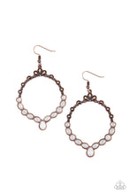 Load image into Gallery viewer, Thai Treasures - Copper - Paparazzi Earrings
