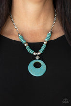 Load image into Gallery viewer, Oasis Goddess - Blue - Paparazzi Necklace

