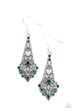Load image into Gallery viewer, PREORDER - Casablanca Charisma - Green - Paparazzi Earring
