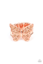 Load image into Gallery viewer, PRE-ORDER - Bona Fide Butterfly - Copper - Paparazzi Ring
