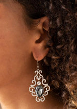 Load image into Gallery viewer, Happily Ever AFTERGLOW - Silver - Paparazzi Earring

