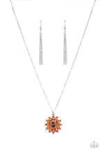 Load image into Gallery viewer, PRE-ORDER - Formal Florals - Orange - Paparazzi Necklace
