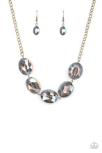 Load image into Gallery viewer, PRE-ORDER - Cosmic Closeup - Brass - Paparazzi Necklace
