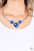 Load image into Gallery viewer, PRE-ORDER - Divine IRIDESCENCE - Blue UV Shimmer - 2021 October Paparazzi Life of the Party Necklace
