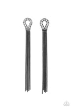 Load image into Gallery viewer, Dallas Debutante - Black - Paparazzi Earring
