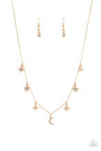 Load image into Gallery viewer, PRE-ORDER - Cosmic Runway - Gold - Paparazzi Necklace
