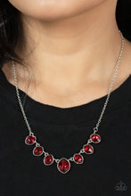 Load image into Gallery viewer, PRE-ORDER - Material Girl Glamour - Red - Paparazzi Necklace
