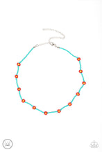 Load image into Gallery viewer, Colorfully Flower Child - Blue  - Paparazzi Necklace
