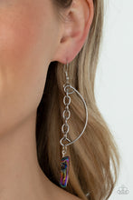 Load image into Gallery viewer, PREORDER - Yin to My Yang - Multi Oil Spill - Paparazzi Earring
