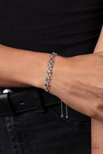 Load image into Gallery viewer, Slide On Over - Silver - Paparazzi Bracelet
