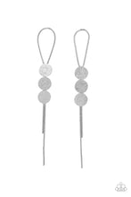 Load image into Gallery viewer, Bolo Beam - Silver - Paparazzi Earring

