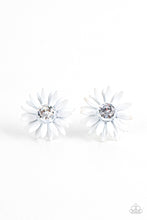Load image into Gallery viewer, PRE-ORDER - Sunshiny DAIS-y - White - Paparazzi Earring
