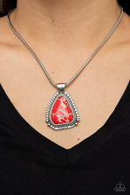 Load image into Gallery viewer, Artisan Adventure - Red - Paparazzi Necklace
