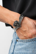 Load image into Gallery viewer, Desert Roost - Black - Paparazzi Bracelet
