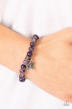 Load image into Gallery viewer, PREORDER - Butterfly Nirvana - Purple - Paparazzi Bracelet
