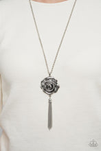 Load image into Gallery viewer, Rosy Redux - Silver - Paparazzi Necklace
