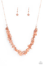 Load image into Gallery viewer, Fearlessly Floral - Copper - Paparazzi Necklace
