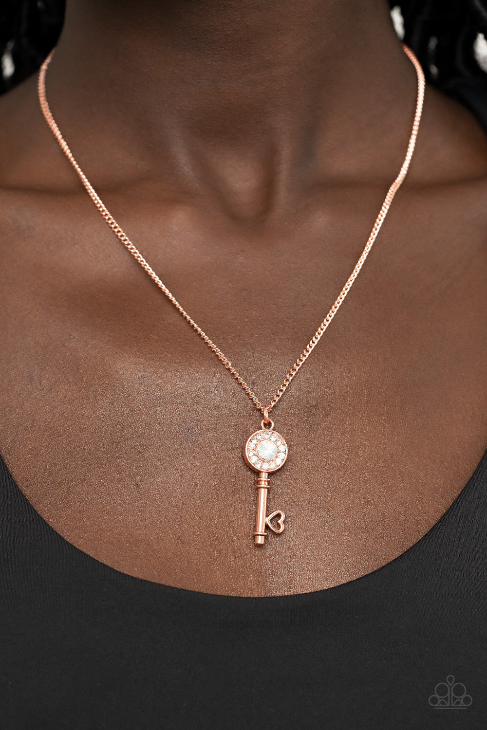 PREORDER - Prized Key Player - Copper - Paparazzi Necklace