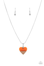 Load image into Gallery viewer, You Complete Me - Orange - Paparazzi Necklace
