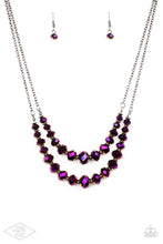 Load image into Gallery viewer, PREORDER - Strikingly Spellbinding - Purple Iridescent Shimmer - Life of the Party Black Diamond Exclusive Necklace

