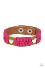 Load image into Gallery viewer, Lusting for Wanderlust - Pink - Paparazzi Bracelet
