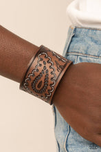 Load image into Gallery viewer, Paisley Pioneer - Blue - Paparazzi Bracelet
