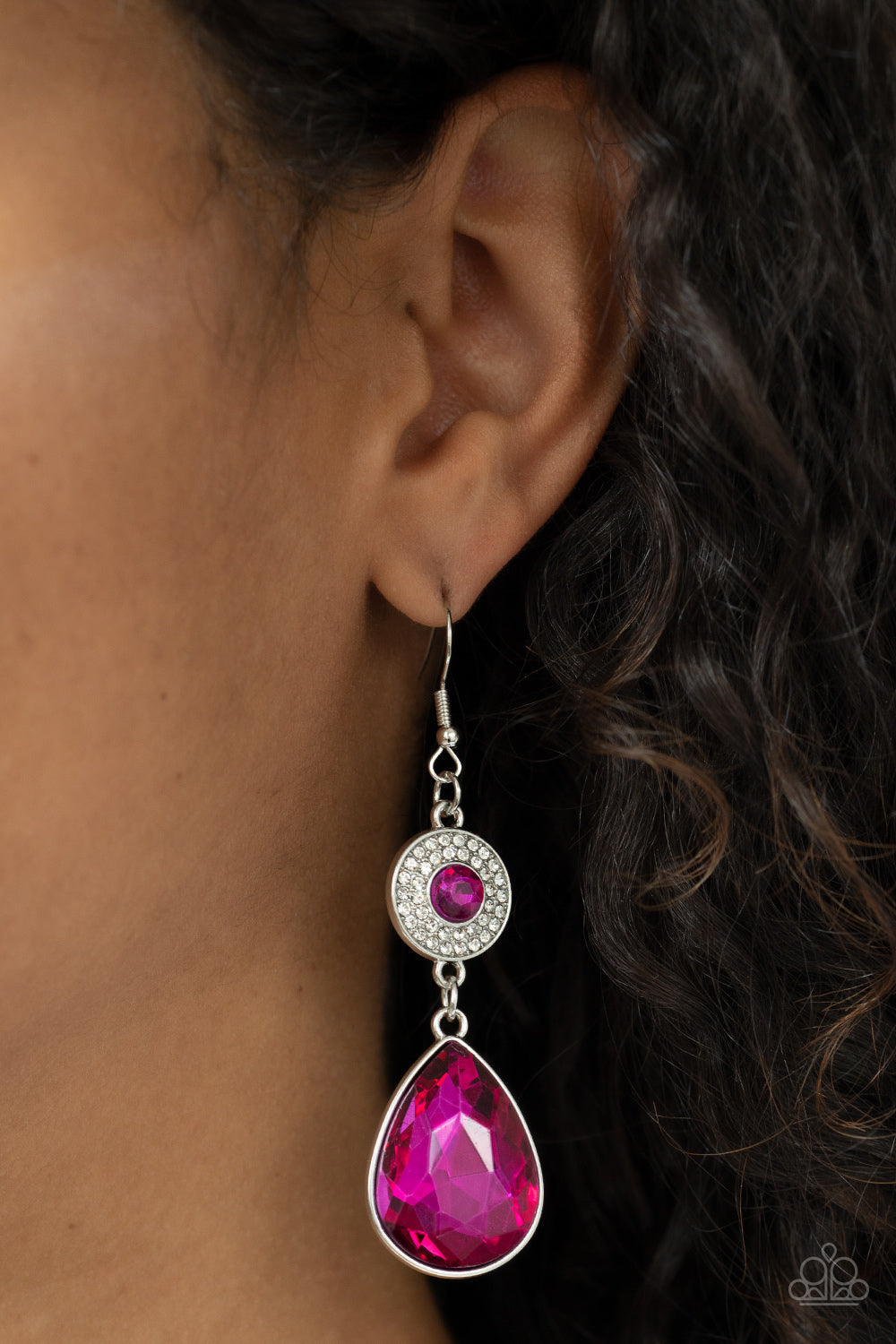 Collecting My Royalties - Pink - Paparazzi Earring