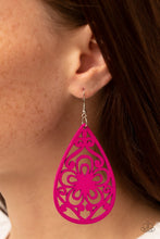 Load image into Gallery viewer, Marine Eden - Pink - Paparazzi Earring

