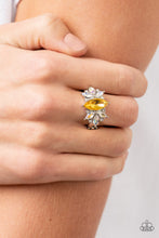 Load image into Gallery viewer, Luxury Luster - Yellow Iridescent - Paparazzi Ring
