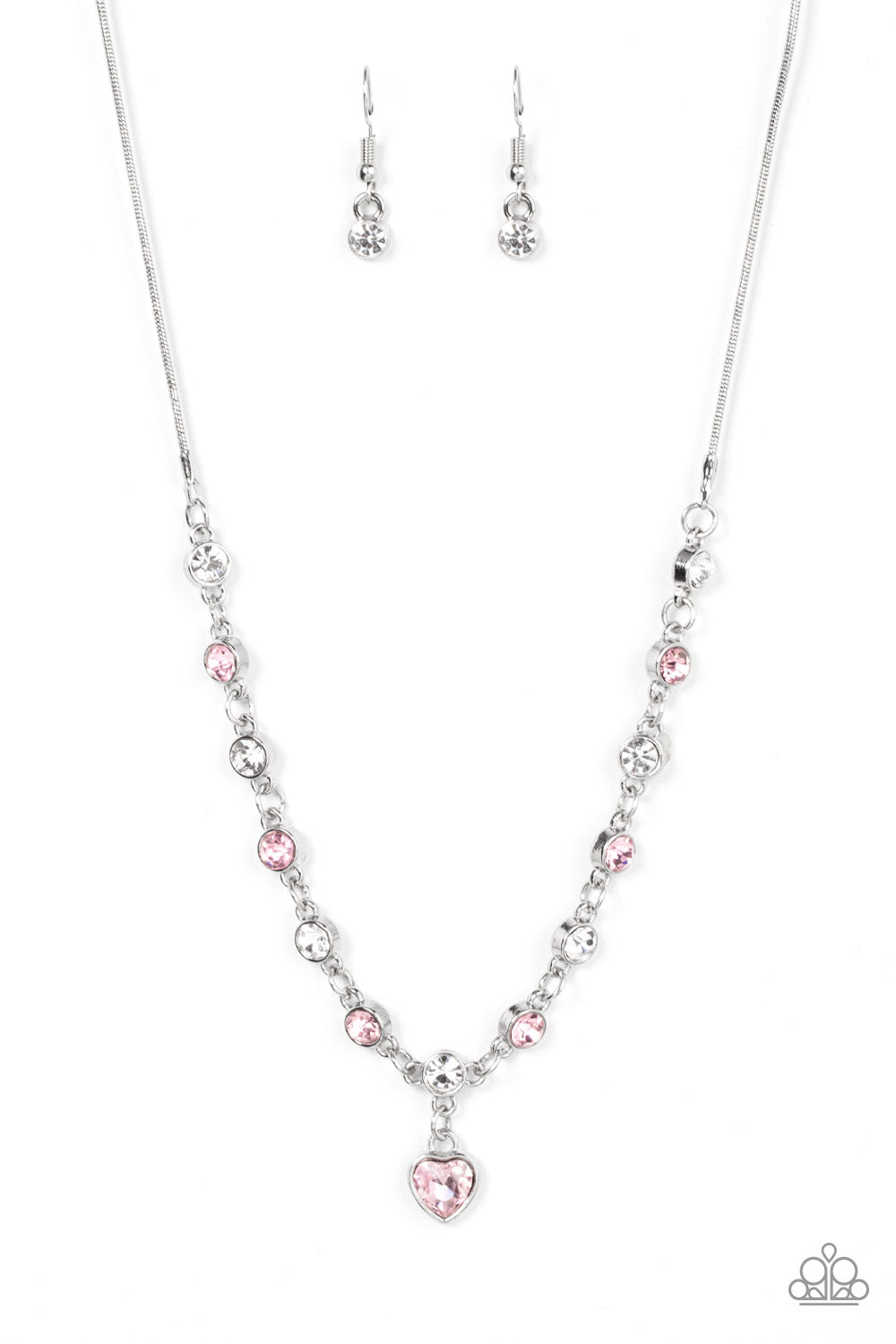 PRE-ORDER - True Love Trinket - Pink - Paparazzi Necklace