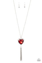 Load image into Gallery viewer, Finding My Forever - Red - Paparazzi Necklace
