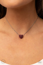 Load image into Gallery viewer, Twitterpated Twinkle - Red - Paparazzi Necklace
