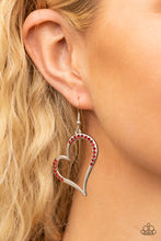 Load image into Gallery viewer, Pre-Order - Tenderhearted Twinkle - Red - Paparazzi Earring
