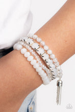 Load image into Gallery viewer, Day Trip Trinket - White - Paparazzi Bracelets
