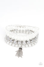 Load image into Gallery viewer, Day Trip Trinket - White - Paparazzi Bracelets
