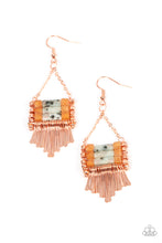 Load image into Gallery viewer, Riverbed Bounty - Copper - Paparazzi Earring
