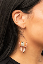 Load image into Gallery viewer, Riverbed Bounty - Copper - Paparazzi Earring
