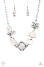 Load image into Gallery viewer, Eco Enchantment - White - June 2022 Paparazzi Fashion Fix Necklace
