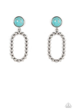 Load image into Gallery viewer, Riverbed Refuge - Blue - Paparazzi Earring
