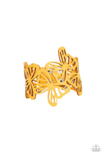 Load image into Gallery viewer, Butterfly Breeze - Yellow - Paparazzi Bracelet
