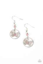 Load image into Gallery viewer, Fabulous Flutter - Pink - Paparazzi Earring
