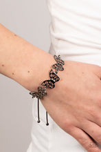 Load image into Gallery viewer, Put a WING on It - Black - Paparazzi Bracelet
