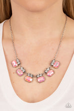 Load image into Gallery viewer, Interstellar Inspiration - Pink UV Shimmer - Paparazzi Necklace
