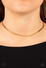 Load image into Gallery viewer, In No Time Flat - Gold - Paparazzi Necklace
