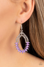 Load image into Gallery viewer, Lucid Luster - Purple - Paparazzi Earring

