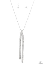 Load image into Gallery viewer, Out of the SWAY - White - 2022 June Paparazzi Life of the Party Necklace
