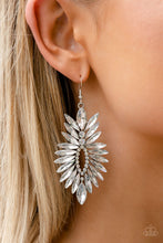 Load image into Gallery viewer, Turn up the Luxe - White - 2022 October Paparazzi Life of the Party Earring
